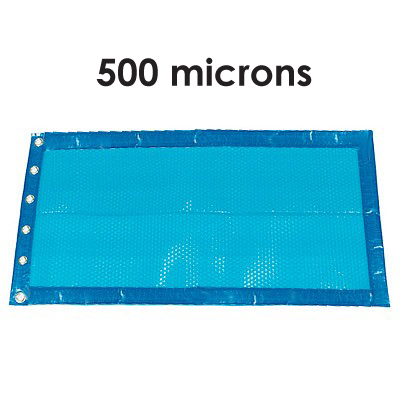 Bache à bulles bordée 4 côtés Bleu 500 microns 10 x 5