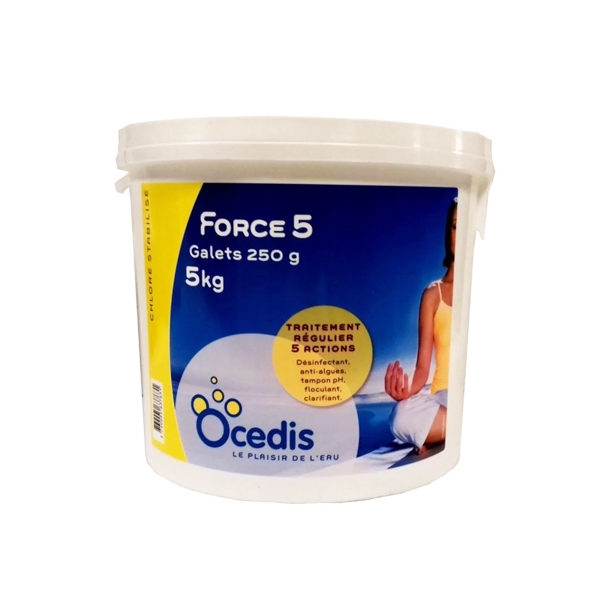Chlore Ocedis Force 5 - 20kg