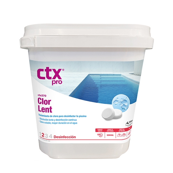 Chlore Lent CTX-373 - 20kg
