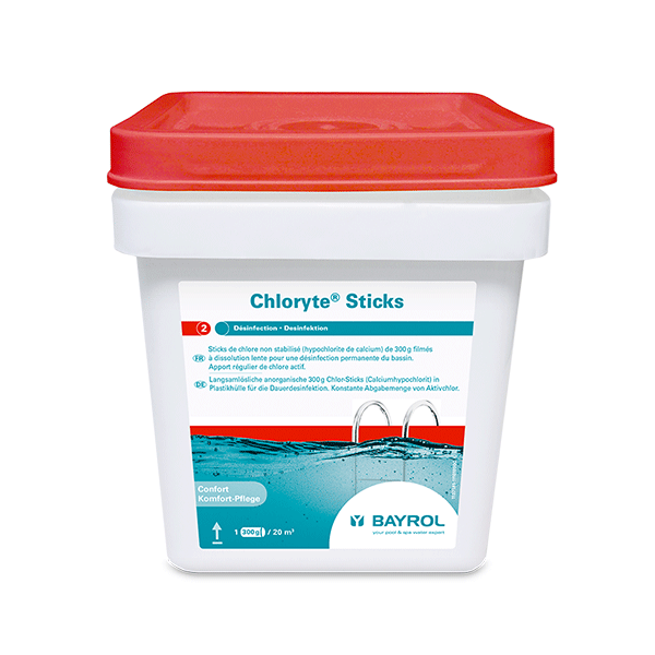 Chlore non stabilisé Chloryte Sticks Bayrol 9 kg