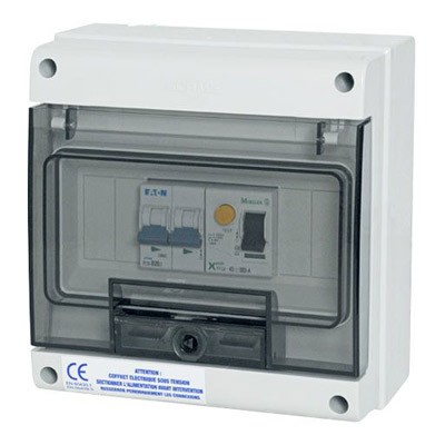 Coffret électrique de protection pompe à chaleur